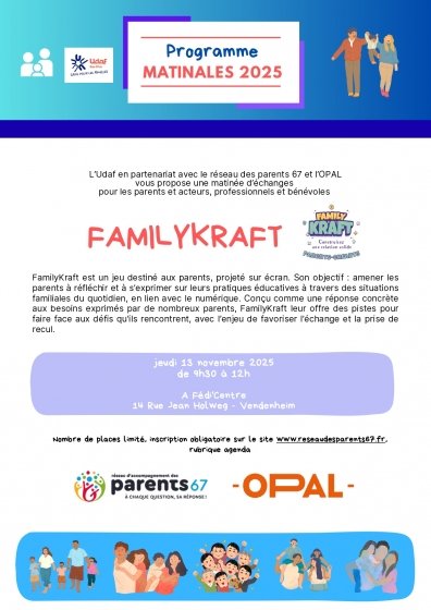 Matinale du réseau : FamilyKraft
