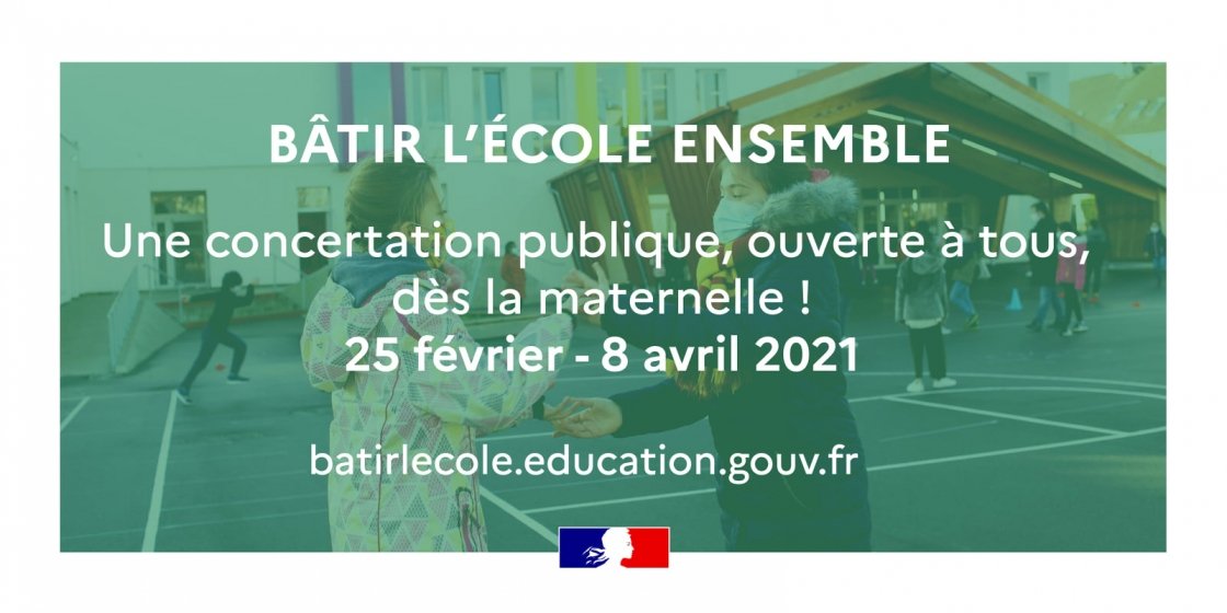 Concertation Bâtir l'Ecole ensemble