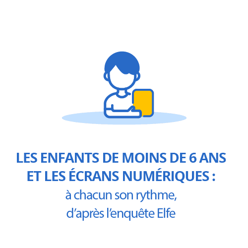 Les enfants de moins de 6 ans et les écrans numériques