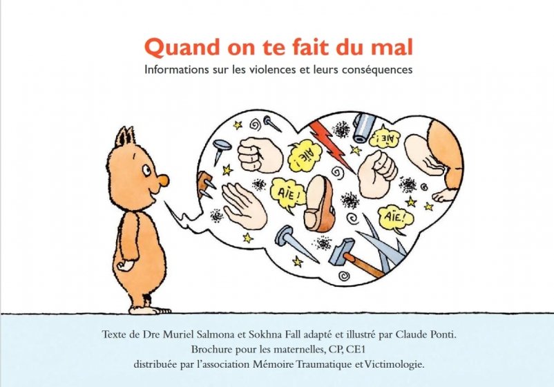 Livret de prévention « Quand on te fait du mal »