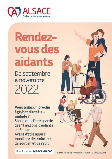 Dernière actualité relative au handicap : RDV des aidants et weekend REPIT du CREJH