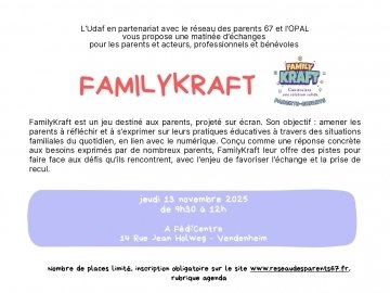 Matinale du réseau : FamilyKraft