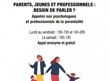 Plateforme téléphonique Allo Parents en crise