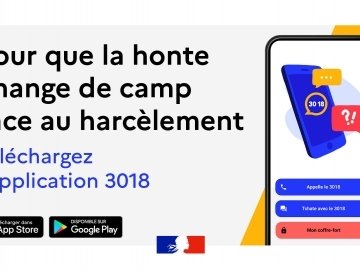 Cyberharcèlement : lancement de l’application 3018