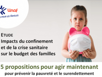 L’unaf alerte sur les Impacts de la crise sanitaire sur le budget des familles