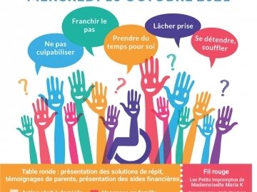 Forum du 13 octobre à destination des  familles d'enfants en situation de handicap