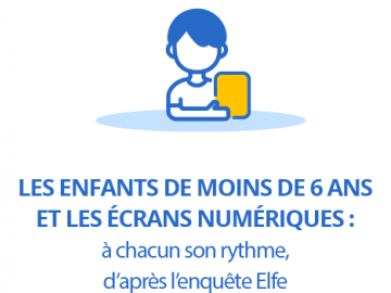 Les enfants de moins de 6 ans et les écrans numériques