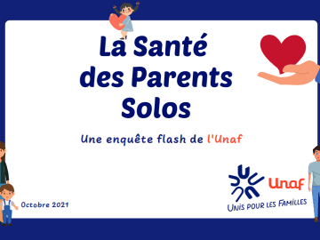 Enquête flash : La santé des parents solos