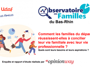 Observatoire des Familles 2022 : Comment les familles du département réussissent-elles à concilier leur vie familiale avec leur vie professionnelle ?