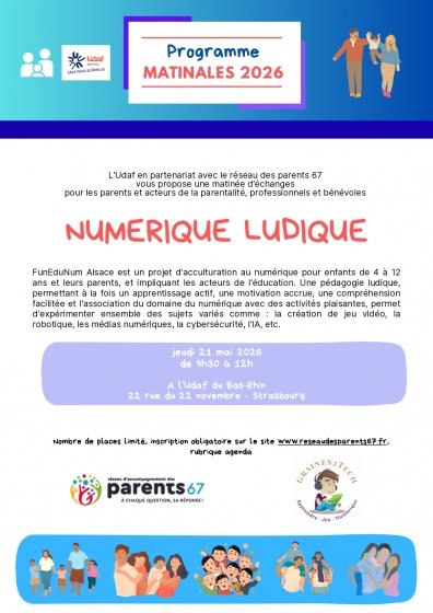 Matinale du réseau : Numérique Ludique