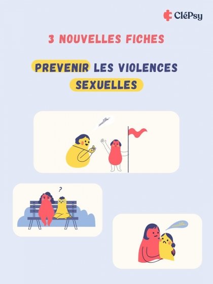 CléPsy : Fiches pratiques pour prévenir les violences sexuelles