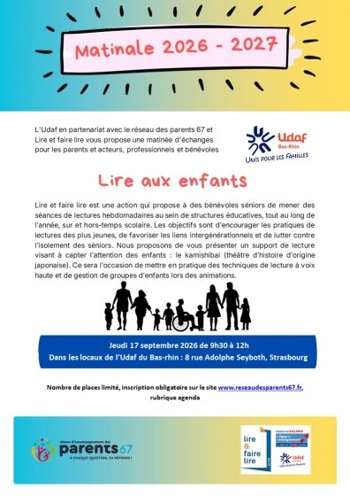 Matinale du réseau : Lire aux enfants