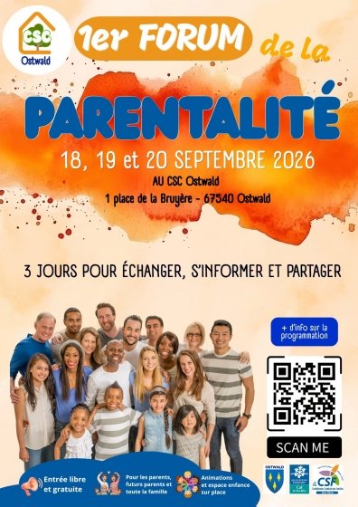1er forum de la PARENTALITÉ à Ostwald