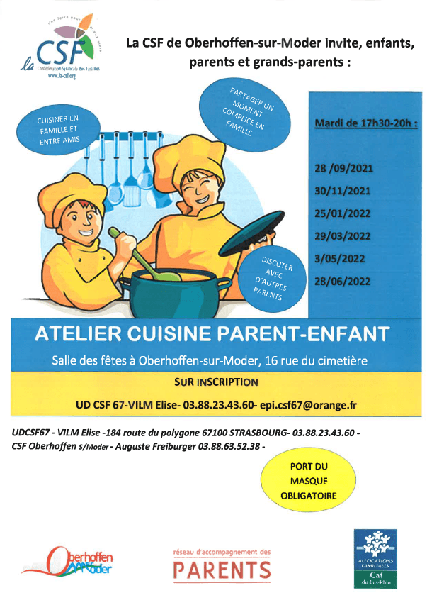 Atelier pâtisserie parents-enfants - La Hague