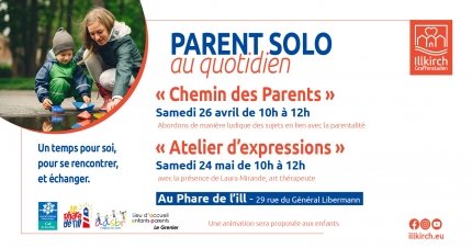 Parent solo au quotidien : "Atelier d’expressions"