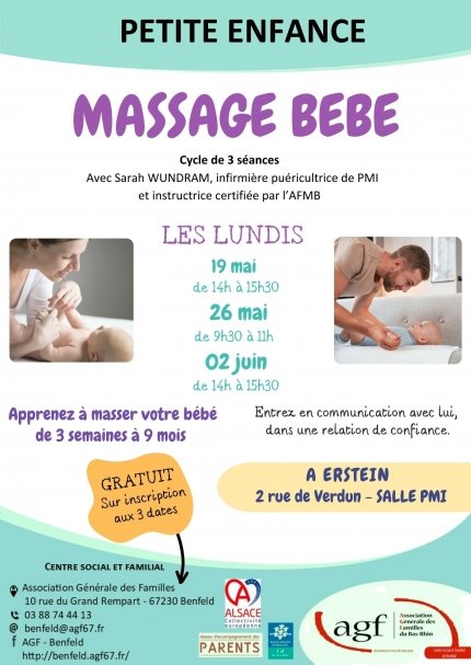 Massage bébé