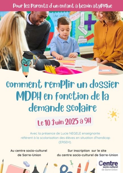 Comment remplir un dossier MDPH en fonction de la demande scolaire
