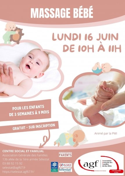 Massage bébé