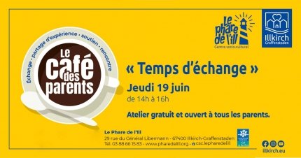 Le café des parents : Temps d'échange