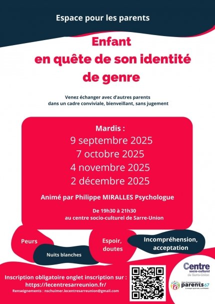 Soirée d’échanges : Enfant en quête de son identité de genre