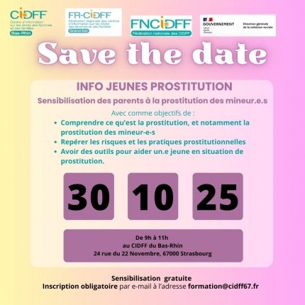 Sensibilisation des parents sur la prostitution des mineur.e.s
