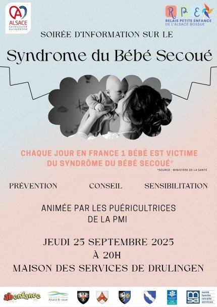 Soirée d’information sur le Syndrome du Bébé Secoué