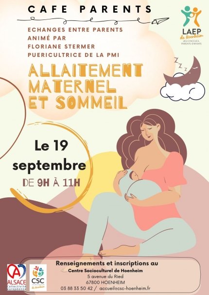 Café parents : Allaitement maternel et sommeil