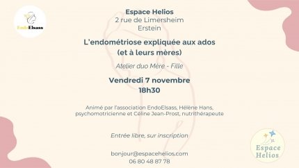 L'endométriose expliquée aux ados : atelier mère-fille