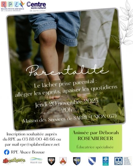 Rencontre sur le lâcher prise parental