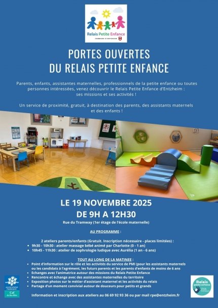 Portes ouvertes du Relais Petite Enfance d’Entzheim