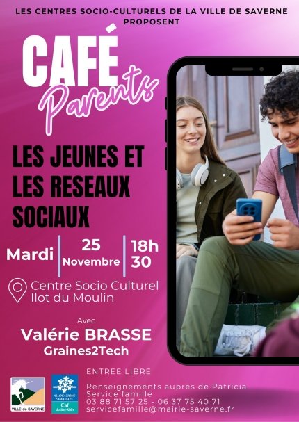 Café Parents : Les jeunes et les réseaux sociaux