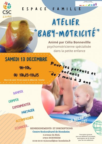 Atelier Baby Motricité
