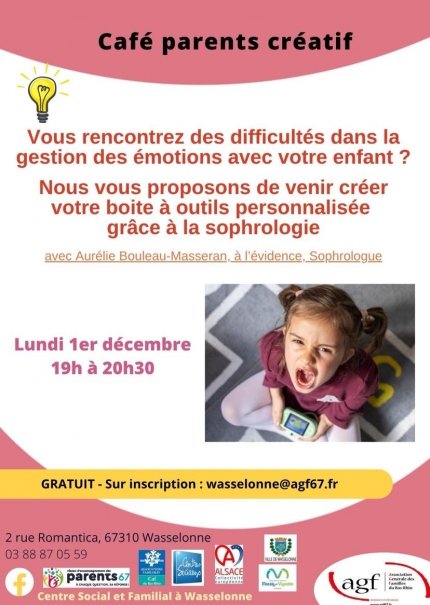 Café Parents – Atelier Sophrologie