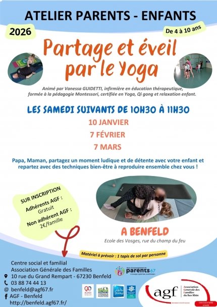 Ateliers yoga parents-enfants