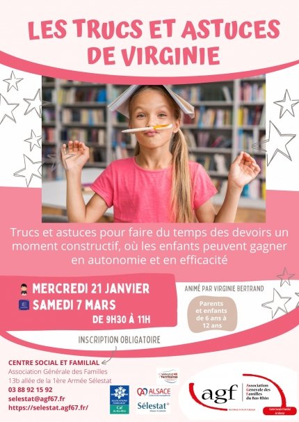 Ateliers parents-enfants : Les trucs et astuces de Virginie