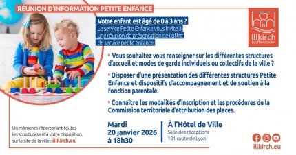 Réunion d’information sur les modes de garde