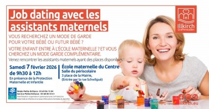 Job dating avec les assistants maternels