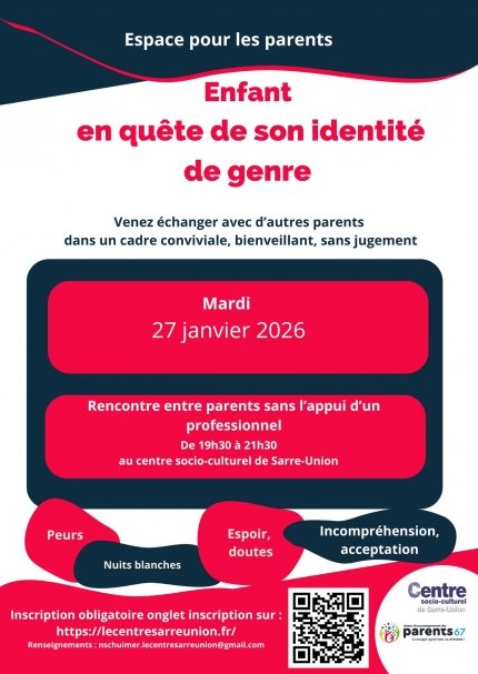 Soirée d’échanges : Enfant en quête de son identité de genre