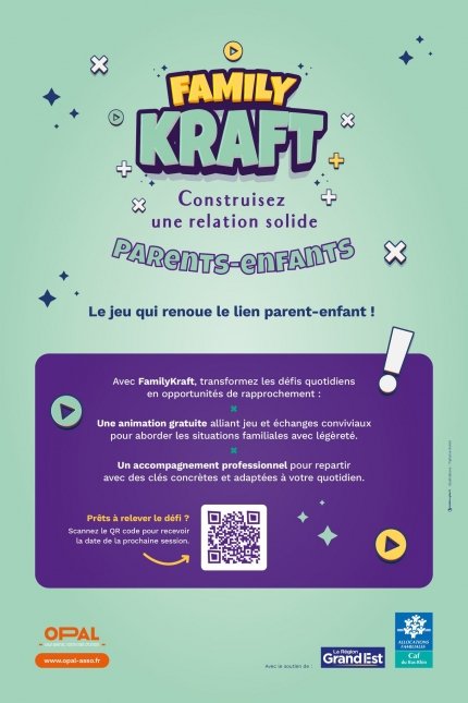 FamilyKraft – Le jeu qui renoue le lien parent-enfant !