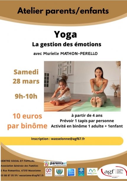 Atelier yoga parents-enfants