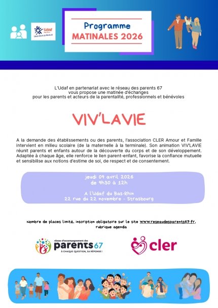 Matinale du réseau : Viv'Lavie