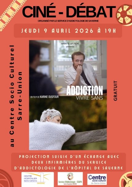 Ciné-débat : Addiction, parlons-en !