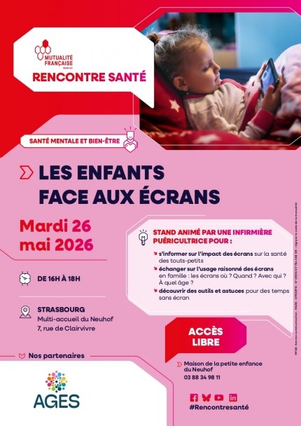 Rencontre santé : Les enfants face aux écrans