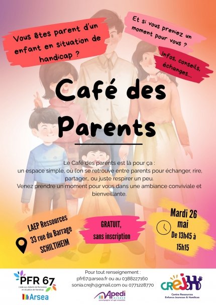 Café des Parents d’enfants en situation de handicap
