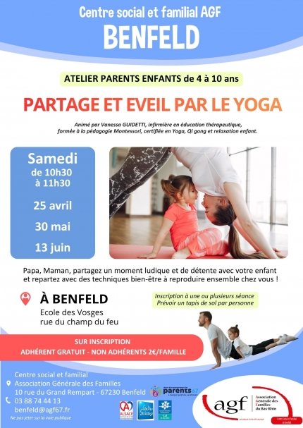 Ateliers yoga parents-enfants