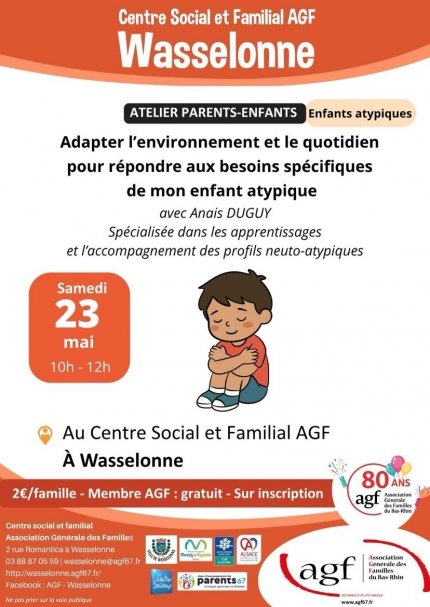 Atelier parents-enfants : Enfants atypiques