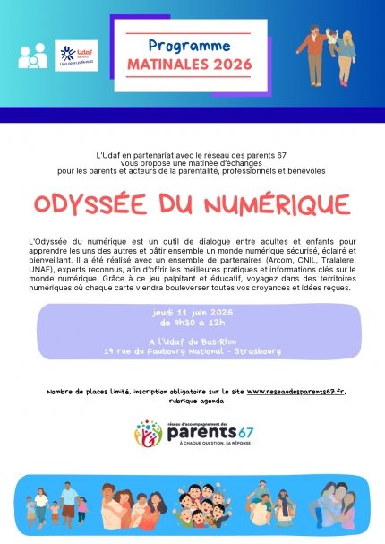 Matinale du réseau : L'Odyssée du numérique