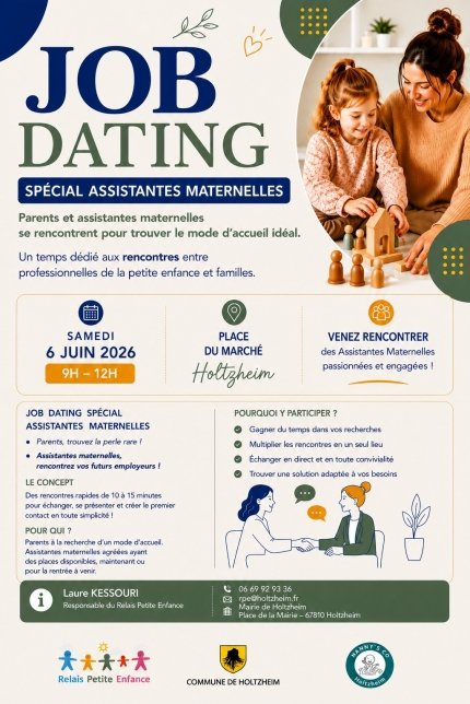 Job dating spécial assistantes maternelles