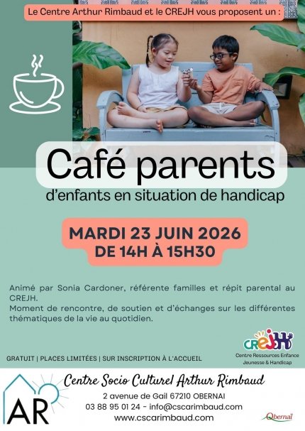 Café des Parents d’enfants en situation de handicap