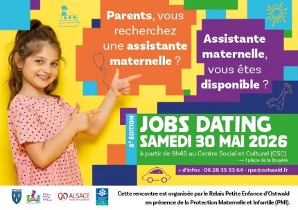 Jobs Dating : assistantes maternelles